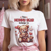 Grandma Bear With Cute Grandkids Personalized White T-shirt and Hoodie HTN25APR24TP1