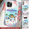 This Grandma belongs to Cute Ocean Turtles Personalized Phone case HTN26FEB24VA2