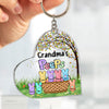 Grandma's Peeps Personalized Acrylic Keychain VTX05MAR24VA2