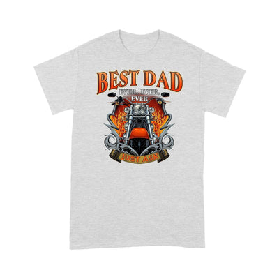 Customized Best Dad Ever T-Shirt Hqd05Jun21Xt5 2D T-shirt Dreamship S Ash