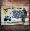 Us Army 1St Cavalry Division Metal Sign Htt-29Ct07 Dog And Cat Human Custom Store 30 x 45 cm - Best Seller