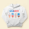 Personalized Grandma Nana Mommy 4th Of July Ice Cream Grandkids T-shirt & Hoodie NTN14JUN23NA1