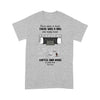 Personalized Dog And Girl There Was A Girl Standard T-Shirt Dhl-16Vn01 2D T-shirt Dreamship S Heather Grey