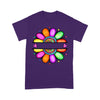 GRANDMA AND GRANDKIDS Personalized Cat T-shirt PM08JUL21VN2 2D T-shirt Dreamship S Purple