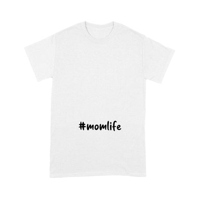 Personalized Momlife Skull T-Shirt 2D T-shirt Dreamship S White