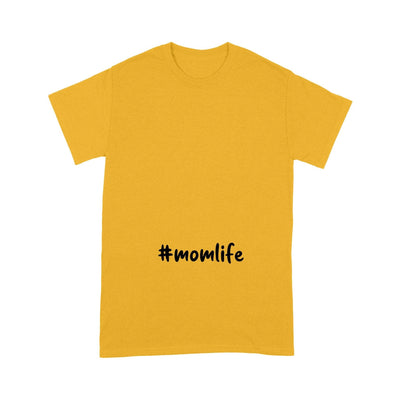 Personalized Momlife Skull T-Shirt 2D T-shirt Dreamship S Gold