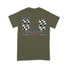 Customized Drag Racing Dad Make The Best Dads Standard T-Shirt Nvl05Jun21Ct1 2D T-shirt Dreamship S Military Green