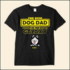 The best dog dad dog mom in the galaxy Personalized black T-shirt for Dog Lovers NTA05MAY23JI1 Black T-shirt and Hoodie Humancustom - Unique Personalized Gifts