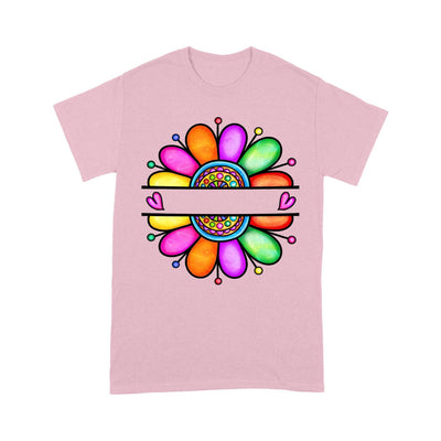 GRANDMA AND GRANDKIDS Personalized Cat T-shirt PM08JUL21VN2 2D T-shirt Dreamship S Light Pink