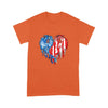 Dragon american flag couple heart t-shirt PM15JUN21TT1 2D T-shirt Dreamship S Orange