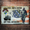 Us Army 75Th Ranger Regiment Metal Sign Htt-29Ct03 Dog And Cat Human Custom Store 30 x 45 cm - Best Seller