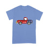 Personalized Grandma, Nana Red Truck Sunflower Kids tshirt PM17JUN21CT1 Dreamship S Carolina Blue