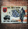Us Army 7Th Special Forces Group Metal Sign Htt-29Ct04 Dog And Cat Human Custom Store 30 x 45 cm - Best Seller