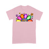 Customized Mimi Nana Grandma Flower T-Shirt PM08JUL21XT2 2D T-shirt Gearment S Light Pink