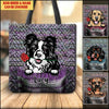 Personalized Gift For Dog Mom Tote Bag DDL23DEC21TT1 Tote Bag Humancustom - Unique Personalized Gifts Size S (33x33cm)