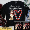 Personalized Quotes Border Collie I Woof You A Merry Christmas Unisex Sweatshirt DHL20SEP21XT3 Black Sweatshirt Humancustom - Unique Personalized Gifts