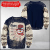 Personalized Grandma snowmen 3D sweater ntk09nov21dd1 3D Sweater Humancustom - Unique Personalized Gifts