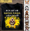 Personalized Gift Dog Mom Dog Dad I'm Just A Happier Person When I'm With My Dog Black T-shirt DHL06DEC21XT3 Black T-shirt Humancustom - Unique Personalized Gifts S Navy