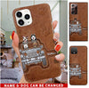 Personalized Car Dogs Leather Pattern Phone case DDL15DEC21DD2 Silicone Phone Case Humancustom - Unique Personalized Gifts Iphone iPhone SE 2020