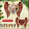 Your Wings Were Ready But My Heart Was Not Custom Photo Memorial Wood Ornament NVL23NOV21TT1 Wood Custom Shape Ornament - 2 Sided Humancustom - Unique Personalized Gifts Pack 1