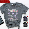 Personalized Gift For Grandma Being A Grandma Doesn't Make Me Old It Makes Me Joyful and Blessed Unisex T-shirt DHL22NOV21NY1 Black T-shirt Humancustom - Unique Personalized Gifts S Navy