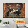 Personalized Cow Heifer Couple You & Me We Got This Wedding Anniversary Canvas HLD21OCT21TT1 Canvas Humancustom - Unique Personalized Gifts