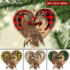 Personalized I'll keep choosing you dragon couple ornament shape ntk28oct21NY2 Wood Custom Shape Ornament Humancustom - Unique Personalized Gifts