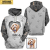 Upload Dog Image 3D Full Printing Hoodie And Unisex Tee DDL18DEC21VN1 3D T-shirt Humancustom - Unique Personalized Gifts Hoodie S
