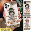Personalized Being A Dog Mom Makes My Life Complete Phone case NVL28SEP21CT1 Silicone Phone Case Humancustom - Unique Personalized Gifts