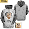 Upload Cat Image 3D Full Printing Hoodie And Unisex Tee DDL16DEC21VN1 3D T-shirt Humancustom - Unique Personalized Gifts Hoodie S