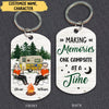 Making Memories One Campsite At A Time - Personalized Couple Acrylic Keychain NVL31DEC21CT1 Acrylic Keychain Humancustom - Unique Personalized Gifts 4.5x4.5 cm