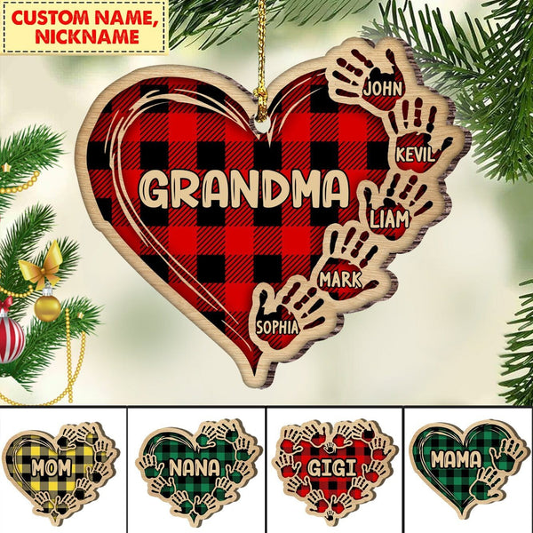 Christmas Grandma Snowman With Kids - Personalized Stainless Steel Tum -  HumanCustom - Unique Personalized Gifts Made Just for You