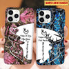 His Doe Her Buck Deer Couple Personalized Phone case KNV27SEP21SH1 Silicone Phone Case Humancustom - Unique Personalized Gifts