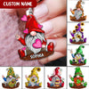 Lovely Gnome Custom Name Keychain Awesome Gift For Valentine Day NLA18JAN22NY1 Acrylic Keychain Humancustom - Unique Personalized Gifts 4.5x4.5 cm