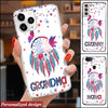 4th Of July Personalized Grandma American Flag Dreamcatcher Phone case NVL19MAY22XT1 Silicone Phone Case Humancustom - Unique Personalized Gifts Iphone iPhone 13