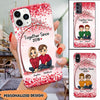Personalized Couple Together Since Valentine‘s Day Gifts For Couples Custom Phone Case DDL14JAN22VA2 Silicone Phone Case Humancustom - Unique Personalized Gifts Iphone iPhone SE 2020