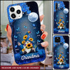 Grandma - Mom Gnome With Grandkids Butterfly Personalized Phone case NVL23SEP22TT1 Silicone Phone Case Humancustom - Unique Personalized Gifts Iphone iPhone 14