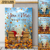 Back View You And Me We Got This Fall Season Truck Personalized Canvas NVL20OCT22CT1 Canvas Humancustom - Unique Personalized Gifts 24x16in - Best Seller