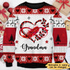 Customized Nana Mom Heart Infinite Love Christmas Gift For Grandma Xmas Gift 3D Sweater HLD20OCT22TT2 3D Sweater Humancustom - Unique Personalized Gifts S Sweater