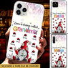 Love Is Being Called Grandma Love Bugs Floral Sassy Personalized Gnome Phone case NVL08MAR22TT3 Silicone Phone Case Humancustom - Unique Personalized Gifts Iphone iPhone SE 2020