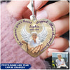 Personalized Upload Photo Moment Your Heart Stopped, Mine Changed Forever Memorial Acrylic Keychain Ntk04mar22dd1 Acrylic Keychain Humancustom - Unique Personalized Gifts 4.5x4.5 cm