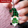 Gnome Custom Name Patrick's Day Personalized Gift For Her For Him Acrylic Keychain DDL09FEB22TT2 Acrylic Keychain Humancustom - Unique Personalized Gifts 4.5x4.5 cm