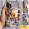 An Old Buck & His Sweet Doe Couple Personalized Phone Case KNV06JAN22XT1 Silicone Phone Case Humancustom - Unique Personalized Gifts Iphone iPhone SE 2020