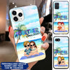 Couple At Beach Together Since Personalized Couple Phone case NVL15JUN22CA1 Silicone Phone Case Humancustom - Unique Personalized Gifts Iphone iPhone 13