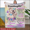 Christmas Gift for Granddaughter from Grandma Koala Personalized Blanket PM17AUG22XT1 Fleece Blanket Humancustom - Unique Personalized Gifts Medium (50x60in)