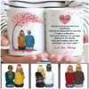Mother And Daughter Custom Gift for Mom Gift from Daughter Mother's Day Gift Personalized Mug DDL28APR22DD1 White Mug Humancustom - Unique Personalized Gifts Size: 11OZ