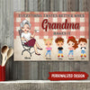 Grandma's Kitchen - Everything Tastes Better When Grandma Makes It Personalized Metal Sign DDL19MAY22CA1 Metal Sign Humancustom - Unique Personalized Gifts 17.5" x 12.5"