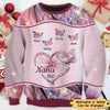 Butterflies Blessed To Be Called Nana Mimi Gigi Grandma Personalized 3D Sweater NTN20OCT22TT1 3D Sweater Humancustom - Unique Personalized Gifts S Sweater