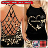 Personalized Grandma Mom Heart Butterfly Leopard Checkered Floral Patterns Cross Tank Top NVL22JUN22TP2 Woman Cross Tank Top Humancustom - Unique Personalized Gifts S