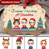 Reasons I Love Being A Grandma Children Gifts Personalized Ornament BSH26SEP22NY3 MDF Ornament Humancustom - Unique Personalized Gifts Pack 1